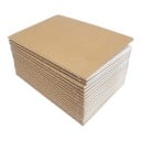 Set di 16 quaderni A6 con pagine bianche e copertina marrone come taccuino tascabile per la scuola e l'ufficio per appunti e schizzi 1