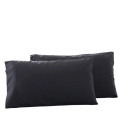 Set di 2 federe per cuscini 50x101 cm per la camera da letto Copertura colorata e morbida per cuscino in microfibra Senza imbottitura 1