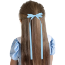 Set di 2 fermagli per capelli con doppio fiocco Fermagli eleganti per capelli Accessorio di moda per ragazze Donne Acconciatura alla moda Fissaggio delicato e sicuro 5