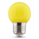 Set di 2 lampadine LED colorate E27 249 lm 220 V Bulbo rotondo 7 x 4,5 cm Attacco a vite Per lampade, ghirlande e portalampade sospesi 6