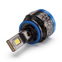 Set di 2 lampadine LED H11 40 000 lm 160 W 12 V 6500 K Luce bianca fredda Chip CSP 4575 Due tubi di rame Per fari auto 2