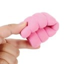 Set di 2 pezzi Copertura protettiva in schiuma per maniglia della porta 13,5 cm apertura 2 cm Copertura a spirale contro urti, rumore e freddo 3