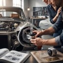 Set di 2 xenon D2S 35 W 12 V 8000 K con bruciatore in vetro e supporti metallici Luce bianca con tonalità blu per fari 4