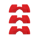 Set di 3 pezzi di ammortizzatori per vibrazioni per monopattino Xiaomi Mijia M365 Pro 0,6/0,8/1,2 mm Guarnizioni in gomma per ridurre il rumore e l'usura 4