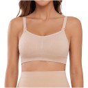 Set di 3 reggiseni per allattamento senza ferretto con scollatura a V e ampio bordo a coste con ganci sulle spalline per una facile allattamento 5