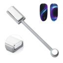 Set di 4 bacchette magnetiche per unghie Magneti per smalti in gel Cat Eye effetto 3D Vari modelli Nail art Strumento per decorare unghie Manicure creativa 5