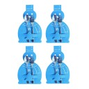 Set di 4 custodie per posate - pupazzo di neve 1