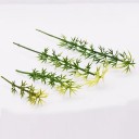 Set di 5 Miniature Alberi di Bambù 10 cm Modello in Plastica per Diorama Micro Paesaggio Decorazione per Modellismo 1