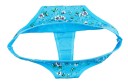 Set di 6 pz di mutande tanga da donna con stampa floreale Cotone con miscela di spandex Fiocchetto decorativo davanti Selezione casuale 7