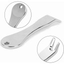 Set di accessori per chitarra acustica 14 pezzi Estrattore per piroli Sella Capotasto 6 piroli neri e 6 piroli in avorio per ponte 3