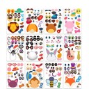 Set di adesivi per bambini 12 pz 1