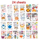 Set di adesivi per bambini 24 pz 2