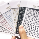 Set di adesivi per unghie 4 pz 3