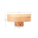 Set di affumicatura in legno per cocktail in massello Fumatore old-fashioned per whisky con trucioli di frutta Attrezzature da cucina per bar per mixology domestica 2