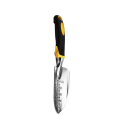Set di attrezzi da giardino a 5 pezzi con manico ergonomico, strumenti metallici nero-gialli per piantare, diserbare, arieggiare e rinvasare 8
