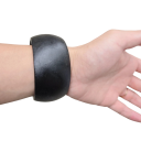 Set di bracciali larghi in legno per donne 3,8 cm legno naturale bracciali rigidi lisci per uso quotidiano e stratificazione 3