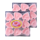 Set di candele profumate a forma di cuore 18 pezzi 4 x 1,8 cm candele per decorazioni nuziali, feste e allestimenti romantici 4