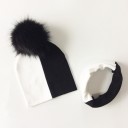 Set di cappello e scaldacollo in cotone per bambini 10