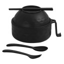 Set di ciotole con colino, bacchette e posate 16 x 16 cm per la preparazione e il consumo di noodles e per la presentazione dei piatti 2