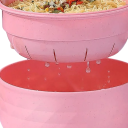 Set di ciotole con colino, bacchette e posate 16 x 16 cm per la preparazione e il consumo di noodles e per la presentazione dei piatti 4