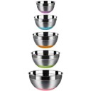 Set di ciotole in acciaio inox 5 pz 3