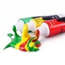 Set di colori per vetrate 12 pz Tubetti 12 ml Acrilico impermeabile per vetro Comprende 6 pennelli e una palette di miscelazione Per bicchieri vasi e decorazioni in vetro 2
