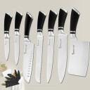 Set di coltelli in acciaio inossidabile con custodie 7 pz 1
