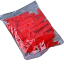 Set di distanziatori a cuneo per livellamento piastrelle 100 pz 5 mm cunei rossi in plastica riutilizzabili per posa di rivestimenti 2