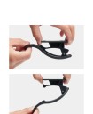 Set di due supporti per auto per il bagagliaio supporto universale per ombrelli borse canne da pesca in plastica ABS montaggio con incollaggio o avvitamento 2