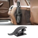Set di due supporti per auto per il bagagliaio supporto universale per ombrelli borse canne da pesca in plastica ABS montaggio con incollaggio o avvitamento 5