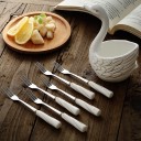 Set di forchette con supporto in ceramica 8 pz 2