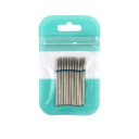 Set di frese e pennelli per manicure 10 pz 37