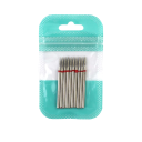 Set di frese e pennelli per manicure 10 pz 4