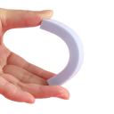 Set di gomme colorate per bambini e studenti 6 pz Gomma flessibile per carta Gomma delicata per bambini per cancellare matite 1,25 x 0,95 x 8,4 cm 3