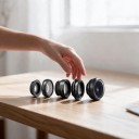Set di obiettivi per smartphone 5 in 1 Fish Eye 198° Grandangolare 0,63x Macro 15x Teleobiettivo 2x e filtro CPL con clip Nero per iOS e Android 7