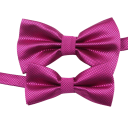 Set di papillon per genitori e bambini Papillon eleganti per uomo e bambino Set per eventi sociali Accessori coordinati per famiglie Cravatte alla moda 5