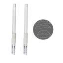 Set di penne per marcatura sulla pelle 2 pz 15,5 cm Penna bianca per la marcatura precisa delle sopracciglia, delle labbra e delle linee prima del trucco 8