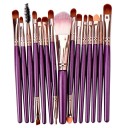 Set di pennelli per trucco 15 pezzi 8
