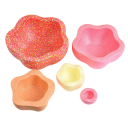 Set di pietre di equilibrio in schiuma EPP per bambini Giocattolo sensoriale per la motricità Strumento di equilibrio per l'allenamento Gioco sportivo all'aperto per la coordinazione 5