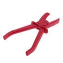Set di pinze in plastica per tubi 3 pz Pinze non conduttive per chiusura di tubi in gomma Diverse dimensioni Bloccaggio per officina 2