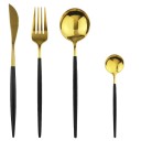 Set di posate bicolori 24 pz 1