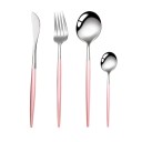 Set di posate bicolori 4 pz 2