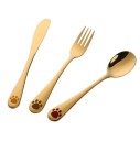Set di posate per bambini con zampina - 3 pezzi 9