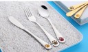 Set di posate per bambini con zampina - 3 pezzi 8