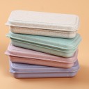 Set di posate pieghevoli con custodia 3 pz 1