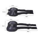 Set di protezioni tattiche per ginocchia 140x195x85 mm e gomiti 170x130x70 mm in schiuma EVA ad alta densità attrezzatura sportiva militare per airsoft 2