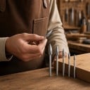 Set di punte per intaglio 11 pezzi Attacco 3 mm Frese da 3 a 8 mm e punte per incisione in acciaio HSS Argento Per micro-mola e intaglio del legno 7