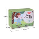 Set di scienze naturali per bambini 5 pz Set per catturare insetti con lente e attrezzi Esplorazione della natura Giocattolo educativo da esterno 3