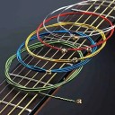 Set di sei corde metalliche mix di colori per chitarra classica e acustica Corde di ricambio con tono chiaro e lunga durata Accessori 2