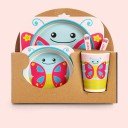 Set di stoviglie per bambini animali 5 pz 21